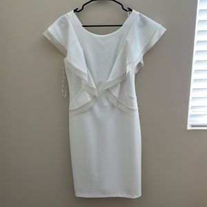 Size 4 DKNY white dress